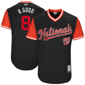 Men's Washington Nationals Brian Goodwin B. Good Majestic Navy 2017 Players Weekend Authentic Jersey