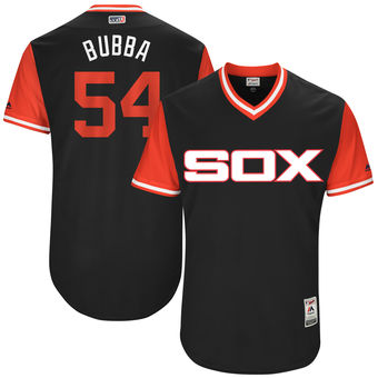 Men's Chicago White Sox Chris Beck Bubba Majestic Black 2017 Players Weekend Authentic Jersey