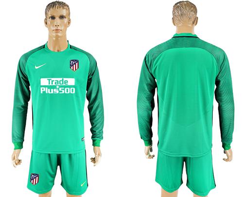 Atletico-Madrid-Blank-Green-Goalkeeper-Long-Sleeves-Soccer-Club-Jersey-2032-18172