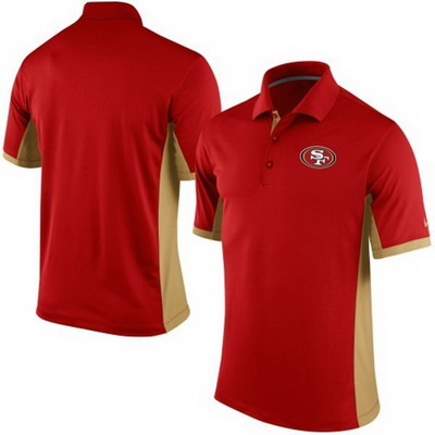 Men's San Francisco 49ers Nike Scarlet Team Issue Performance Polo