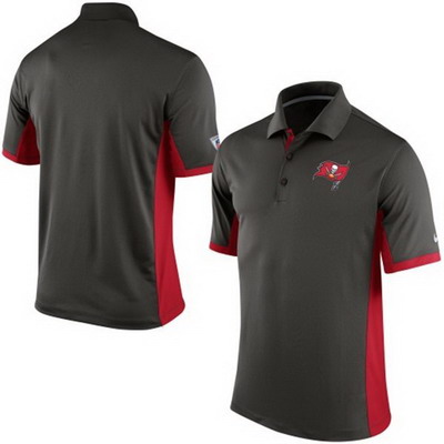 Men's Tampa Bay Buccaneers Nike Pewter Team Issue Performance Polo