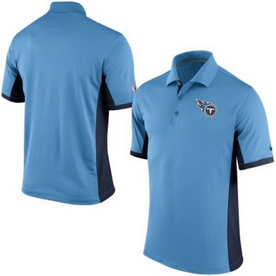 Men's Tennessee Titans Nike Light Blue Team Issue Performance Polo