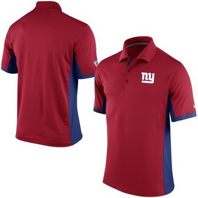 Men's New York Giants Nike Red Team Issue Performance Polo