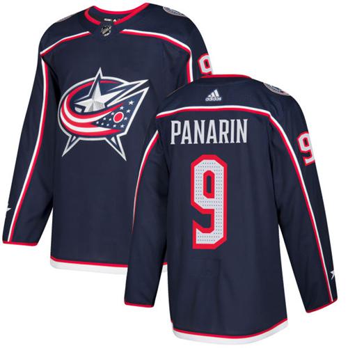 Adidas Blue Jackets #9 Artemi Panarin Navy Blue Home Authentic Stitched NHL Jersey