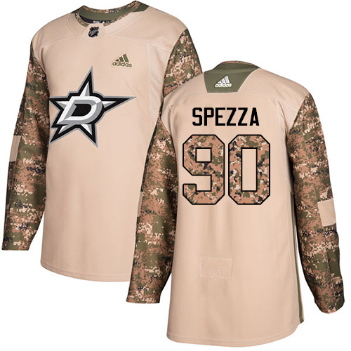 Adidas Stars #90 Jason Spezza Camo Authentic 2017 Veterans Day Stitched NHL Jersey