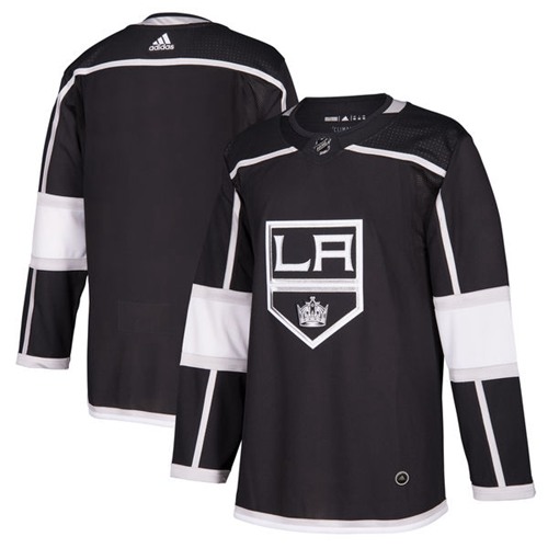 Adidas Kings Blank Black Home Authentic Stitched NHL Jersey
