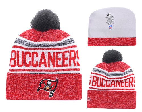 NFL Tampa Bay Buccaneers Logo Stitched Knit Beanies 011