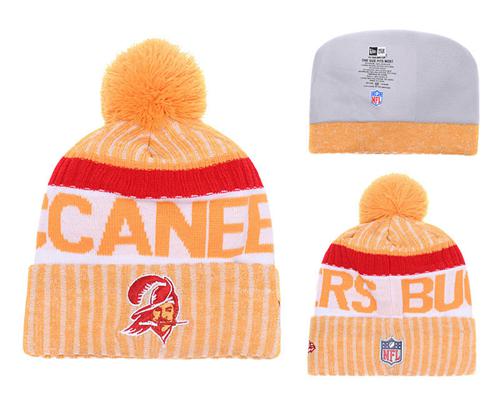 NFL Tampa Bay Buccaneers Logo Stitched Knit Beanies 006