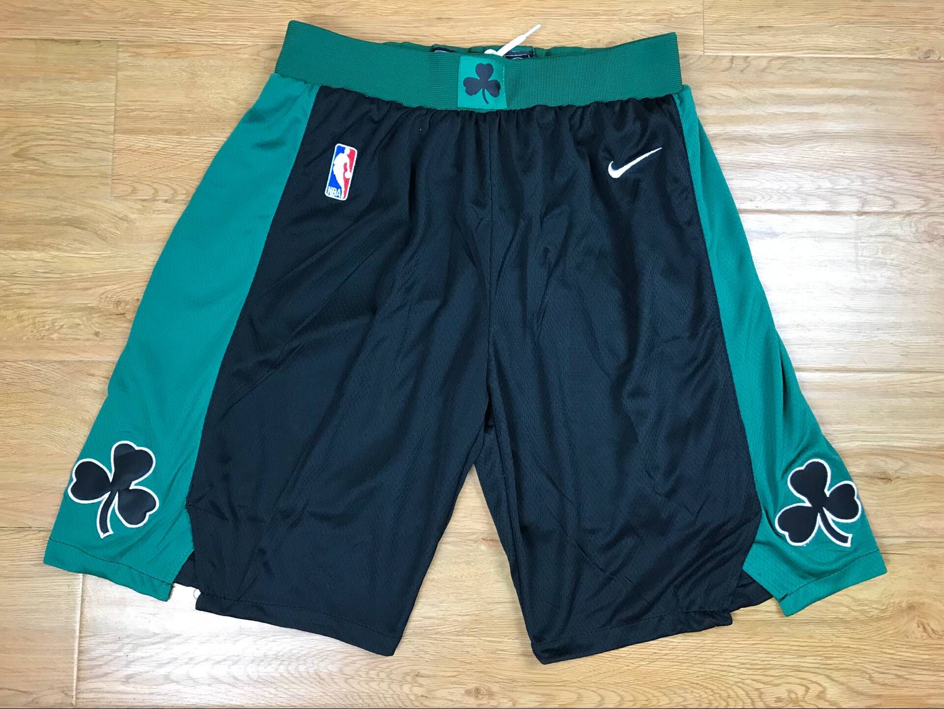 Boston Celtics Black Nike Authentic Shorts