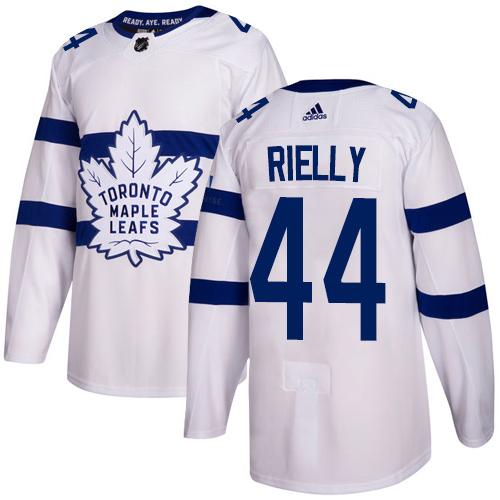 Adidas Toronto Maple Leafs #44 Morgan Rielly White Authentic 2018 Stadium Series Stitched NHL Jersey