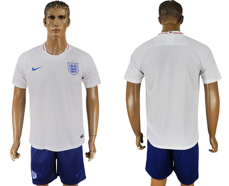 England Home 2018 FIFA World Cup Soccer Jersey