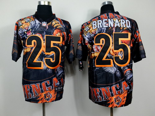 Nike Cincinnati Bengals #25 Giovani Bernard 2014 Fanatic Fashion Elite Jersey