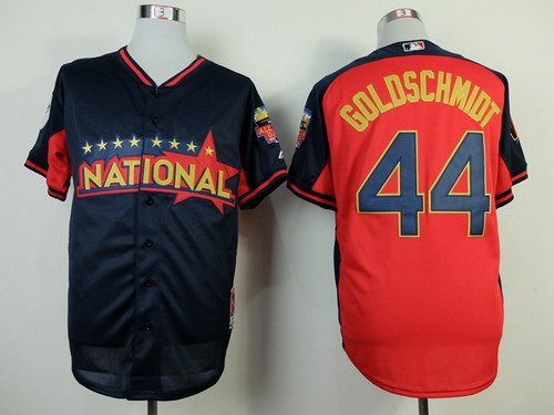 Arizona Diamondbacks #44 Paul Goldschmidt 2014 All-Star Navy Blue Jersey