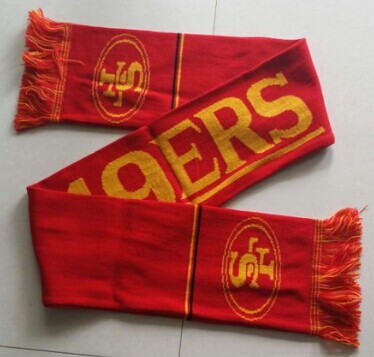 San Francisco 49ers Red Scarf
