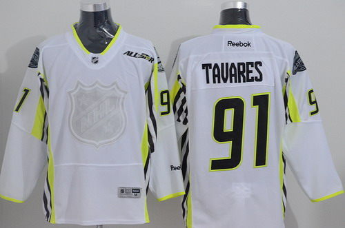 New York Islanders #91 John Tavares 2015 All-Stars White Jersey