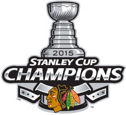 Chicago Blackhawks 2015 Stanley Cup Champion Patch