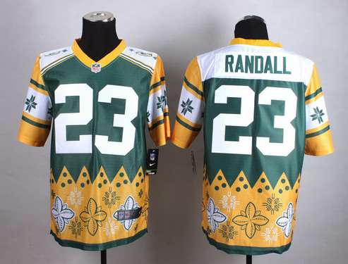 Nike Green Bay Packers #23 Damarious Randall 2015 Noble Fashion Elite Jersey