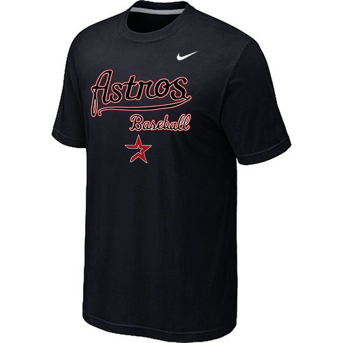 Nike MLB Houston Astros 2014 Home Practice T-Shirt - Black