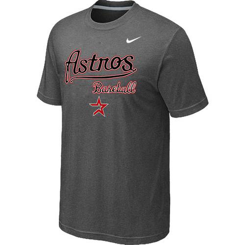 Nike MLB Houston Astros 2014 Home Practice T-Shirt - Dark Grey