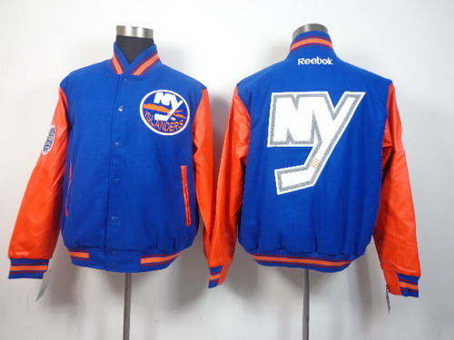 New York Islanders Blank Light Blue Jacket