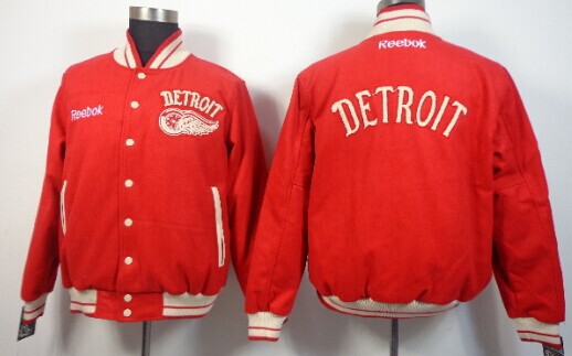 Detroit Red Wings Blank Red Jacket