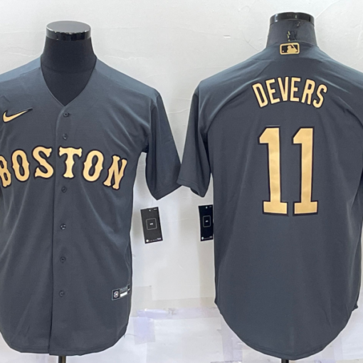 Nike Youth Boston Red Sox Rafael Devers #11 Navy T-Shirt