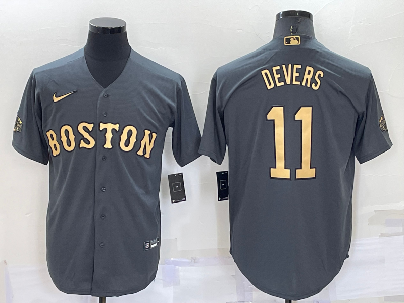 Rafael Devers #11 Boston Red Sox Charcoal 2022 All-Star Game Jersey - Cheap  MLB Baseball Jerseys