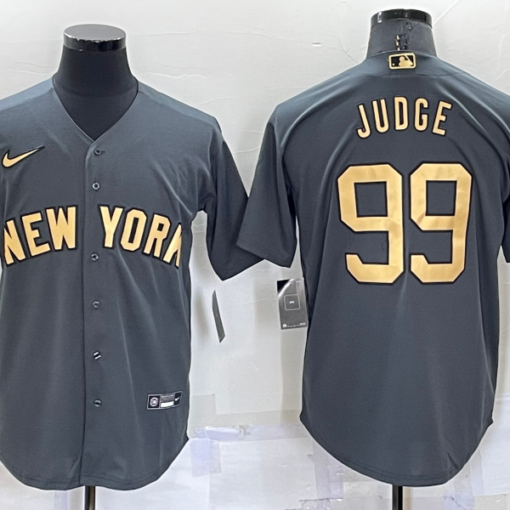 yankees charcoal jersey
