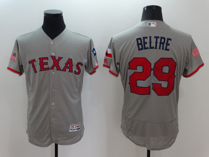 Adrian Beltre #29 Texas Rangers Gray Red Flex Base Jersey - Cheap MLB  Baseball Jerseys