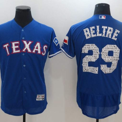  Blue Texas Rangers Jersey