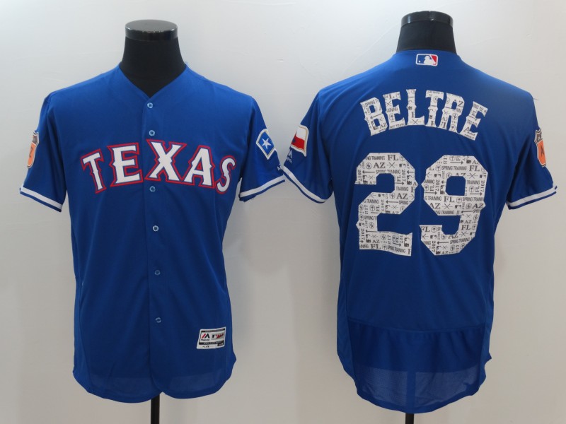 Adrian Beltre #29 Texas Rangers Royal Fashion Flex Base Jersey - Cheap MLB  Baseball Jerseys