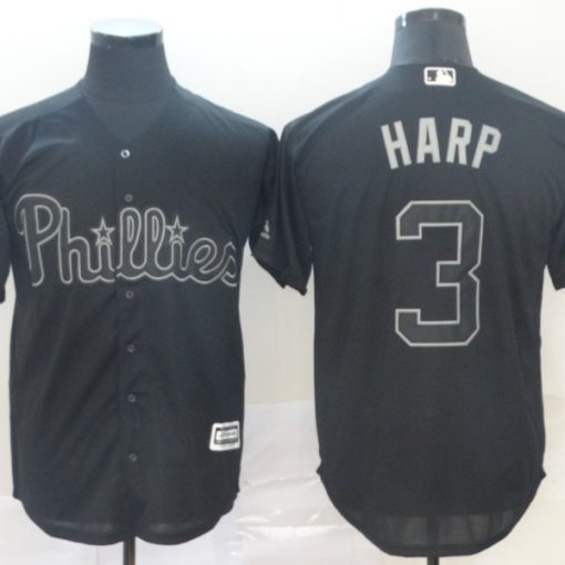 Bryce Harper #3 Philadelphia Phillies M&Ness Light Blue Cooperstown  Collection Jersey - Cheap MLB Baseball Jerseys