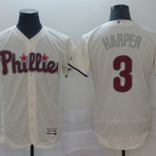 Women's Bryce Harper #3 Philadelphia Phillies Gray Jersey - Cheap