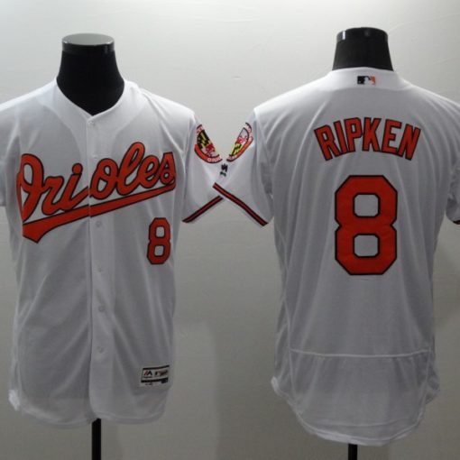 Cal Ripken Jr. #8 Baltimore Orioles Black Flex Base Jersey - Cheap MLB Baseball  Jerseys