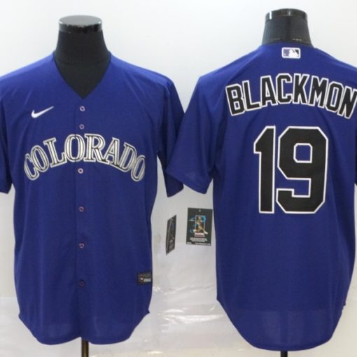 Colorado Rockies Charlie Blackmon Nike Purple Jersey