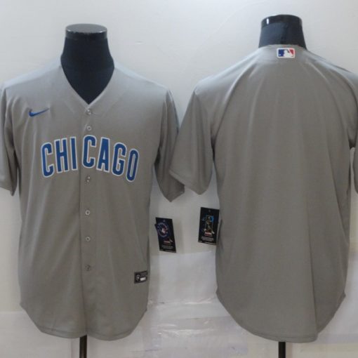 Chicago Cubs Nike Road Replica Team Jersey - Gray