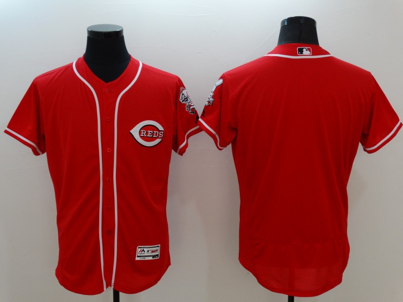 Cincinnati Reds Red Alternate Flex Base Jersey - Cheap MLB