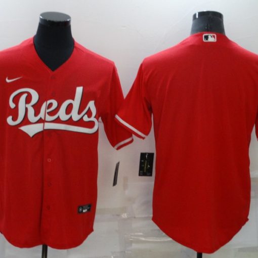 Ken Griffey Jr. #30 Cincinnati Reds Red Alternate Flex Base Jersey - Cheap  MLB Baseball Jerseys