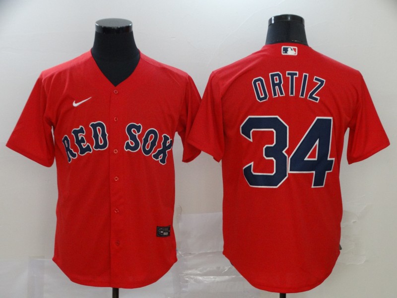 red sox jersey number 34