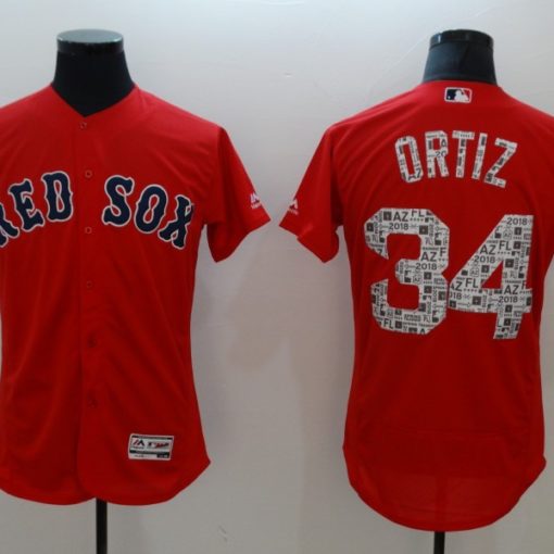 Men's Majestic Boston Red Sox #28 J. D. Martinez Grey Road Flex Base  Authentic Collection MLB Jersey