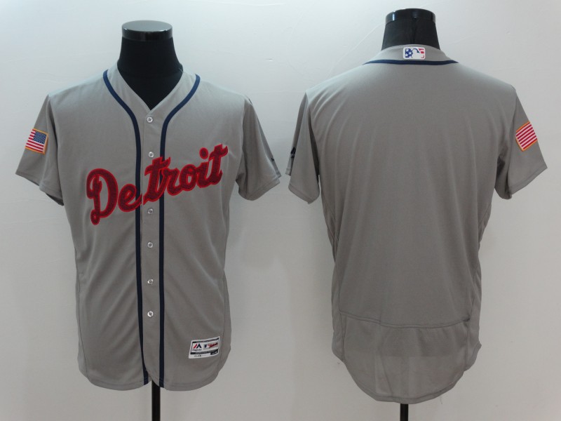 detroit tigers gray jersey