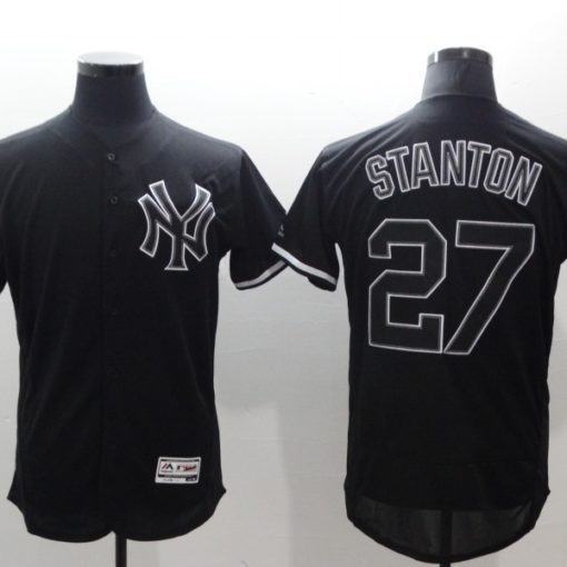 New York Yankees #27 Giancarlo Stanton Camo Realtree Collection Cool Base  Stitched MLB Jersey in 2023