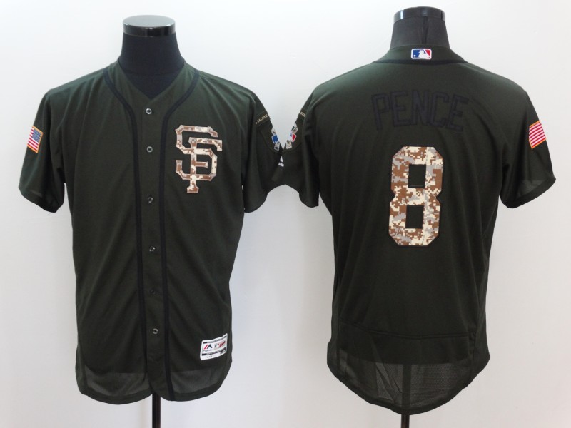 SAN FRANCISCO GIANTS HUNTER PENCE BLACK MLB JERSEY