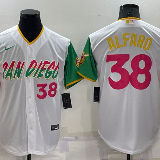 MLB San Diego Padres City Connect (Yu Darvish) Men's Replica Baseball  Jersey.