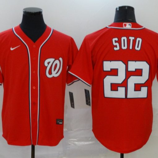 Nike MLB Juan Soto #22 Washington Nationals Jersey White Women's