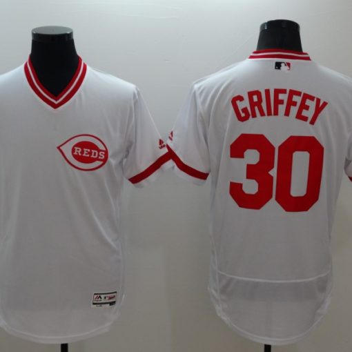 Vintage Ken Griffey Jr. Cincinnati Reds Logo Athletic 30 
