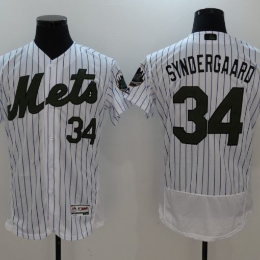 Men's New York Mets Noah Syndergaard Majestic Royal Alternate Cool