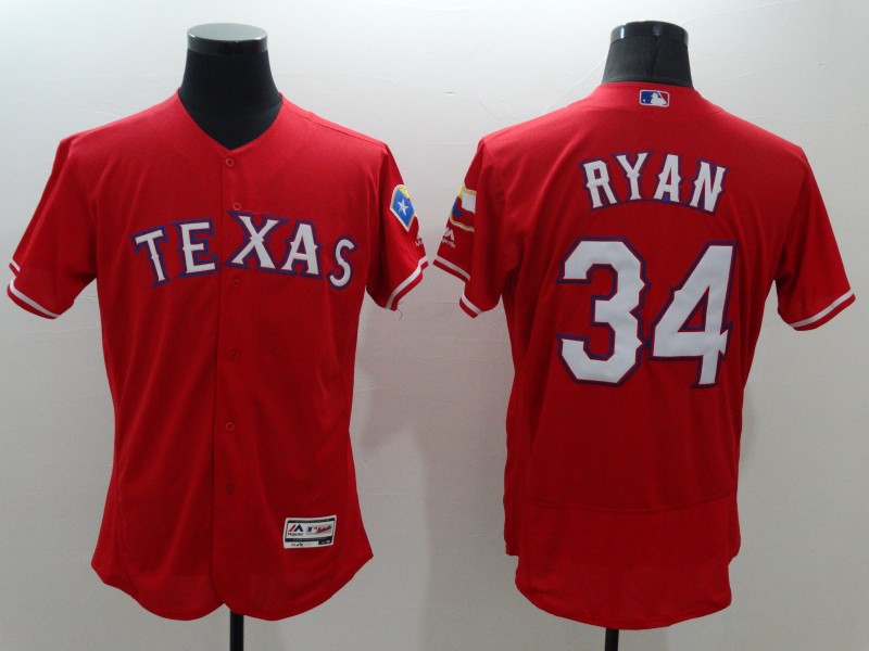 MLB Texas Rangers (Nolan Ryan) Men's Cooperstown Baseball Jersey