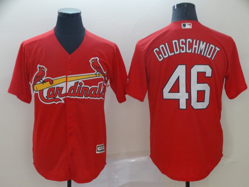 Paul Goldschmidt #46 St. Louis Cardinals Red Alternate Jersey