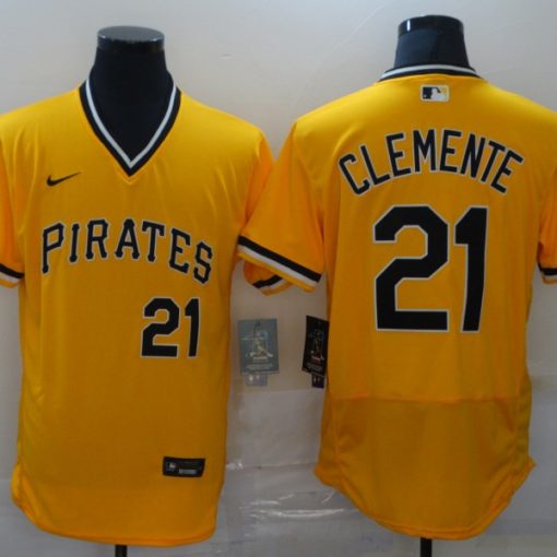 Pittsburgh Pirates Roberto Clemente Cooperstown Collection Baseball Jersey